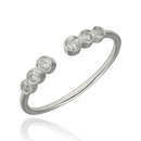 Fehér arany gyűrű 54-es méret - B35130_3I